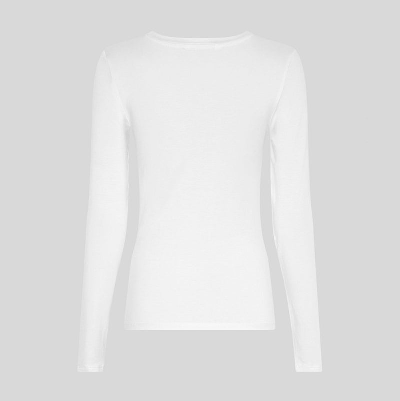 MSCHBetrina O LS Top bright white MSCH Copenhagen