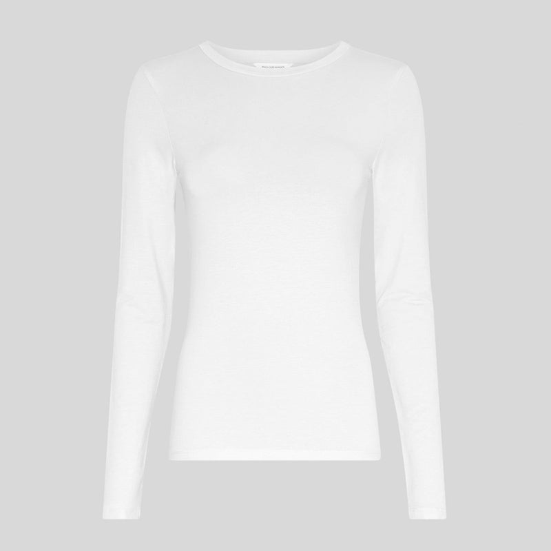 MSCHBetrina O LS Top bright white MSCH Copenhagen