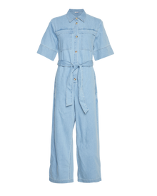 MSCHShayla 2/4 Jumpsuit 18107 light blue wash