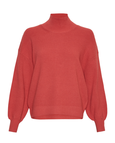 MSCHMagnea Rachelle Rib Pullover 16902 mineral red