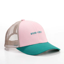 Cassini Cap Good Vibes pink/green/beige