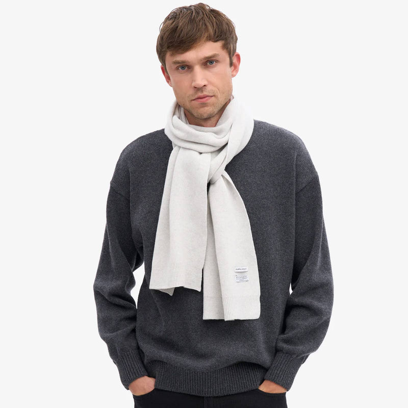 Merino Wool Scarf snow melange Colorful Standard