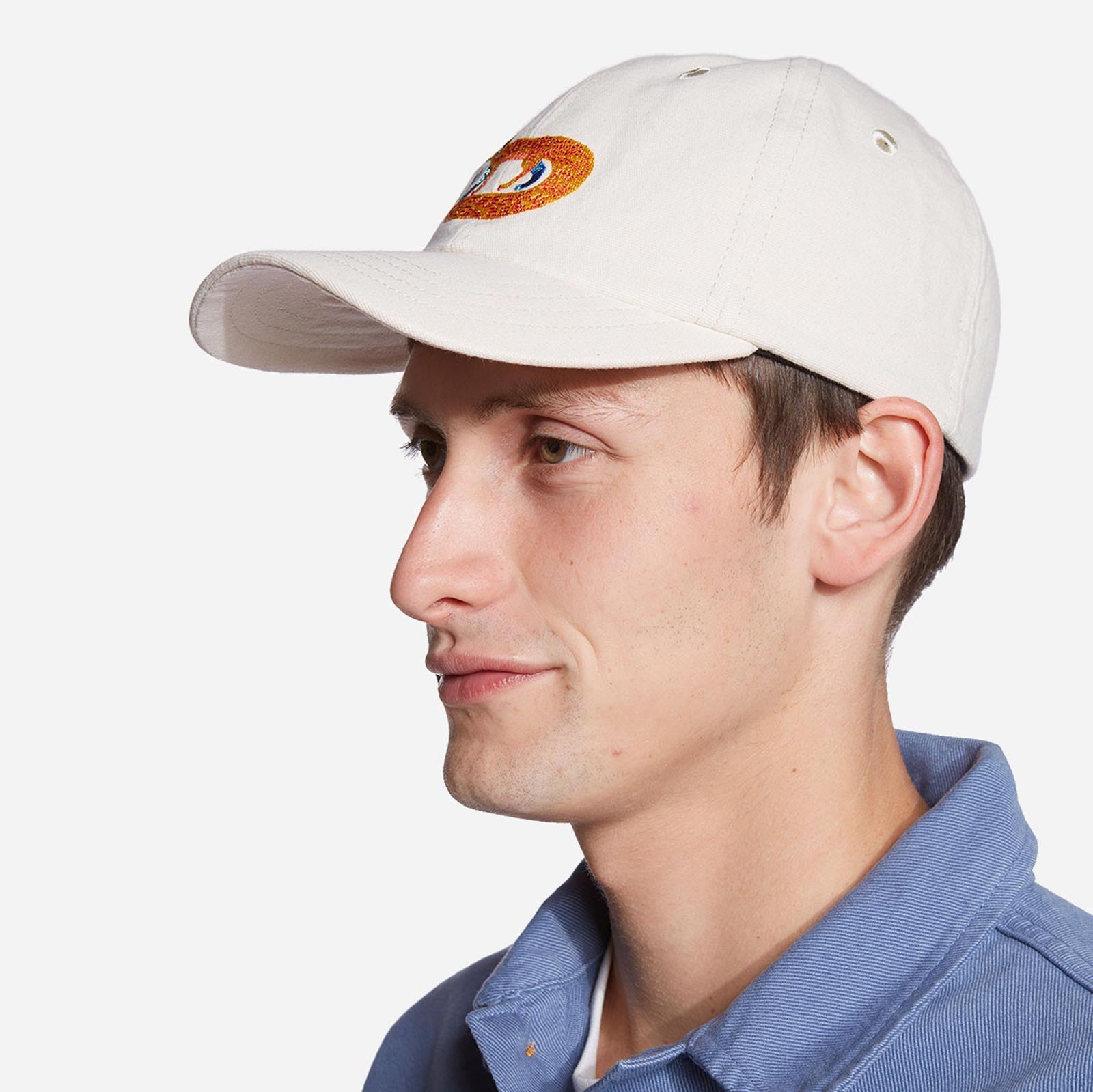 Foxy Six Pannel Cap off white