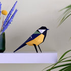 Parus Major Paper Figure Kit Plego Paper