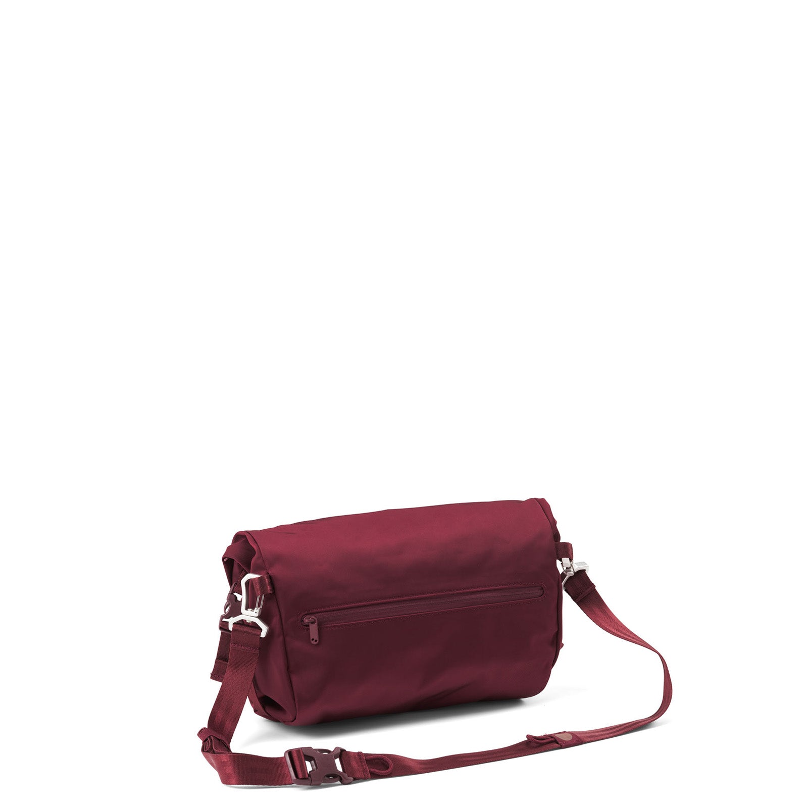 Aksel Changeant Crossbody Bag glazed red pinqponq