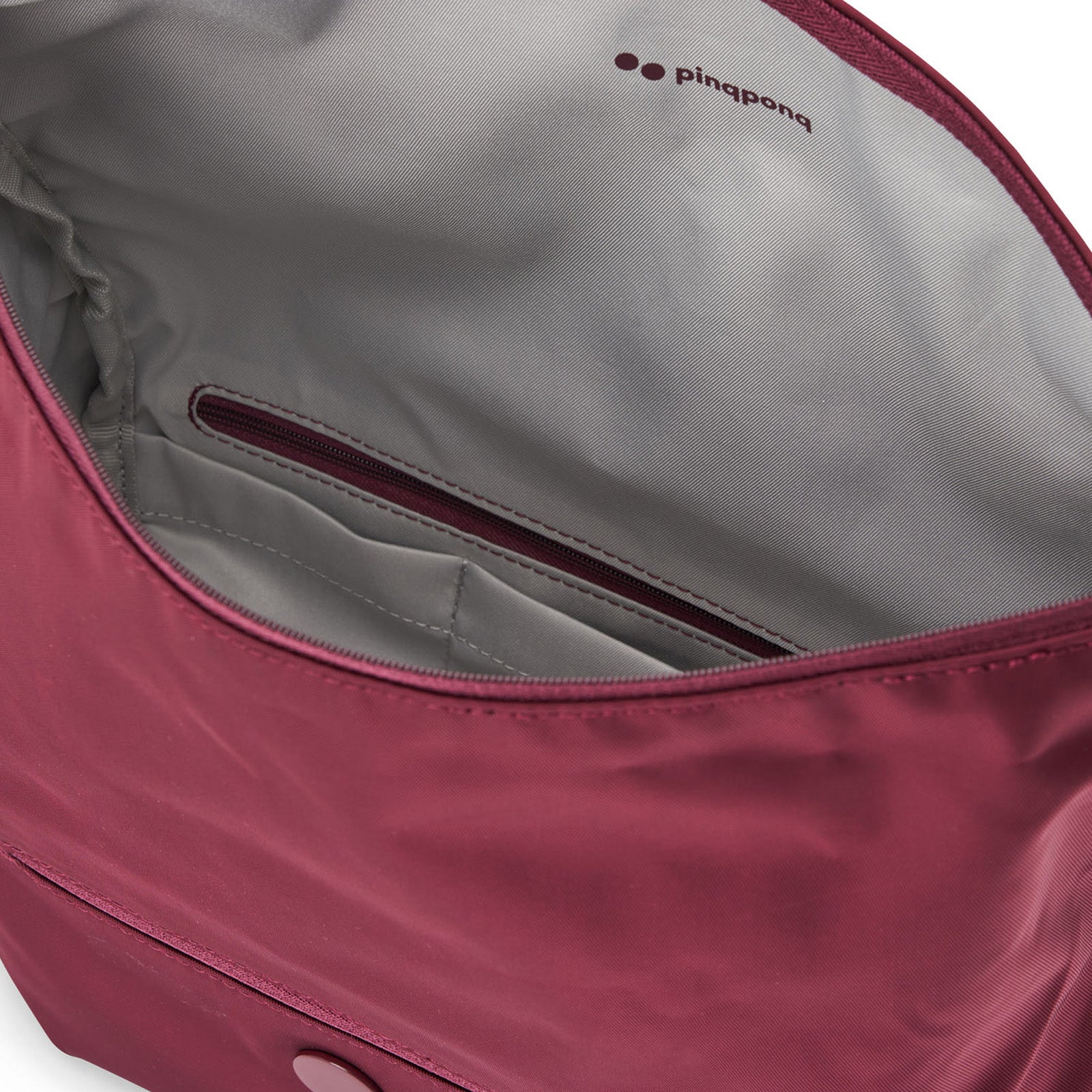 Aksel Changeant Crossbody Bag glazed red pinqponq