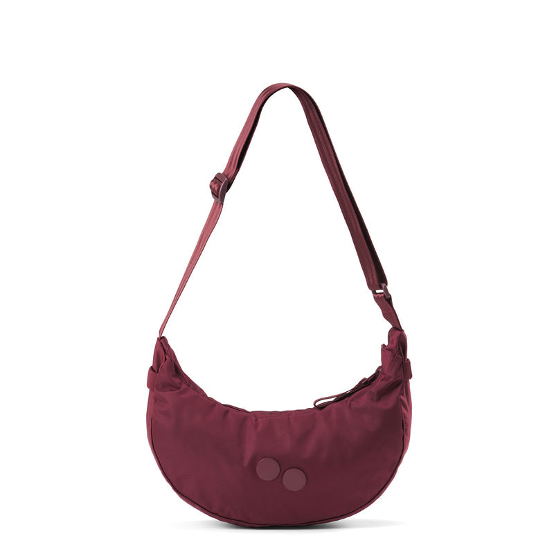 Krumm Small Changeant Crossbody Bag glazed red pinqponq