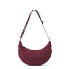Krumm Small Changeant Crossbody Bag glazed red pinqponq