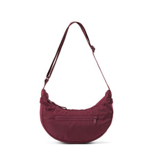 Krumm Small Changeant Crossbody Bag glazed red pinqponq