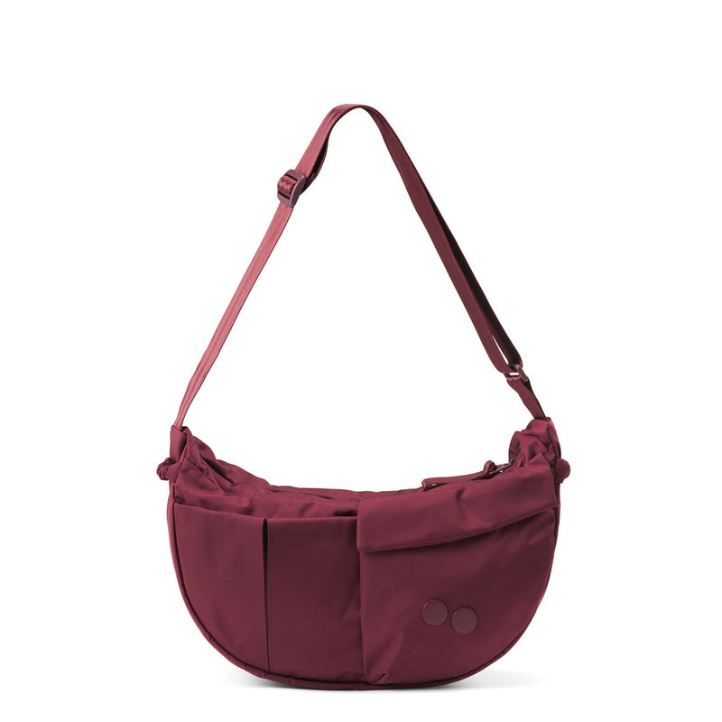 Krumm Medium Changeant Crossbody Bag glazed red pinqponq
