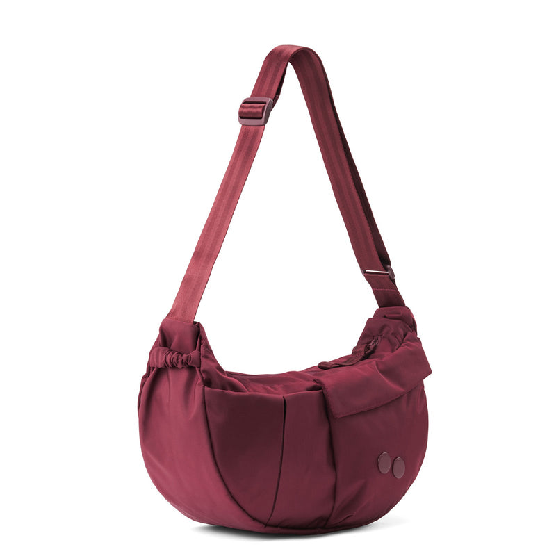 Krumm Medium Changeant Crossbody Bag glazed red pinqponq