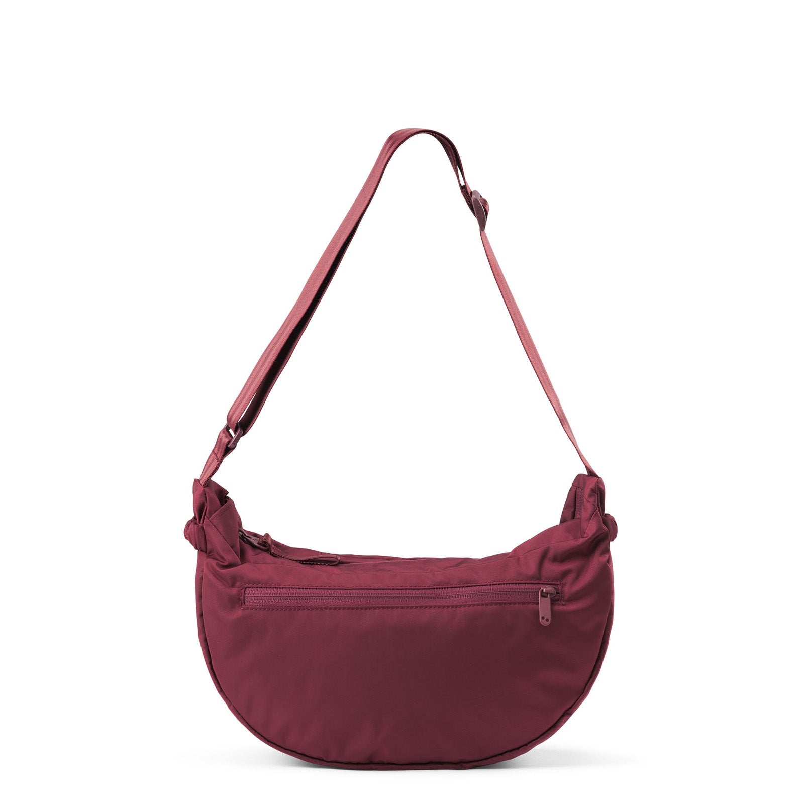 Krumm Medium Changeant Crossbody Bag glazed red pinqponq