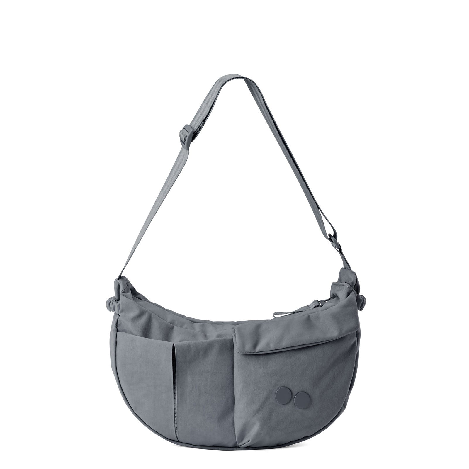 Krumm Medium Crossbody Bag crinkle grey pinqponq