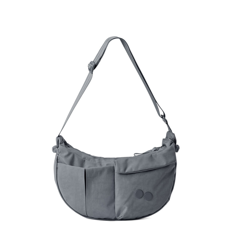 Krumm Medium Crossbody Bag crinkle grey pinqponq