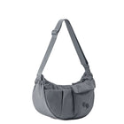 Krumm Medium Crossbody Bag crinkle grey pinqponq