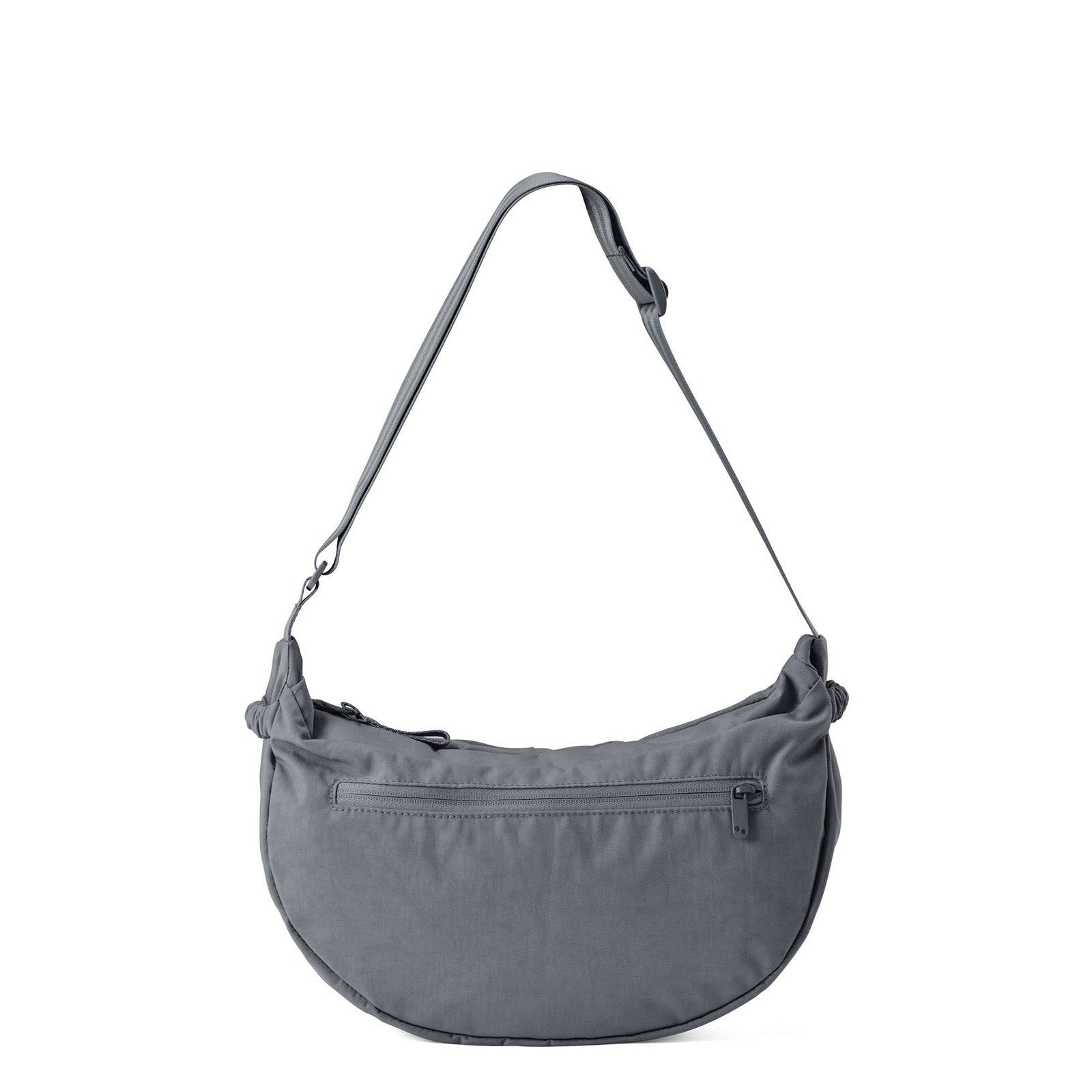 Krumm Medium Crossbody Bag crinkle grey pinqponq