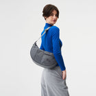 Krumm Medium Crossbody Bag crinkle grey pinqponq