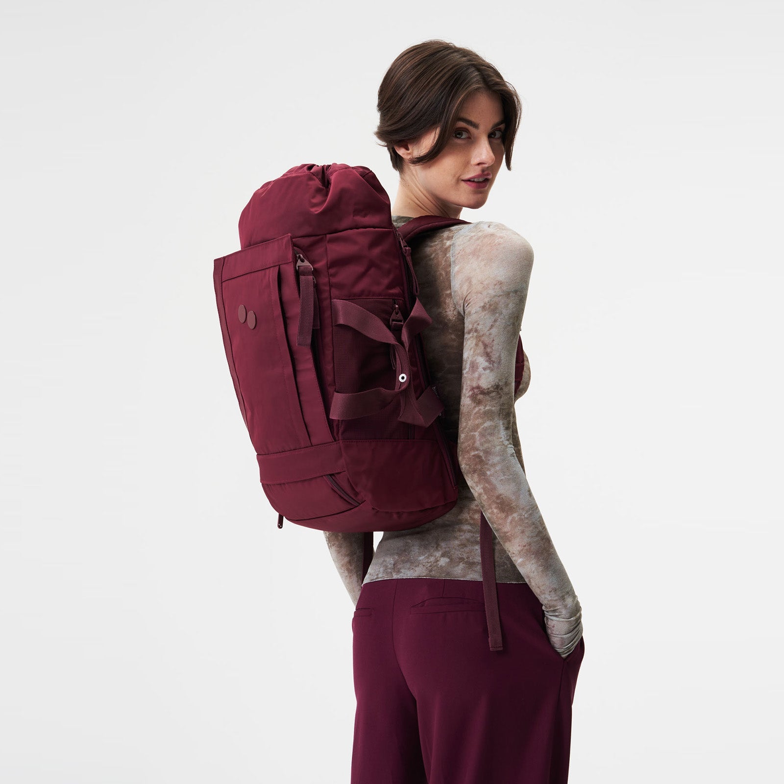 Blok Medium Changeant Backpack glazed red pinqponq