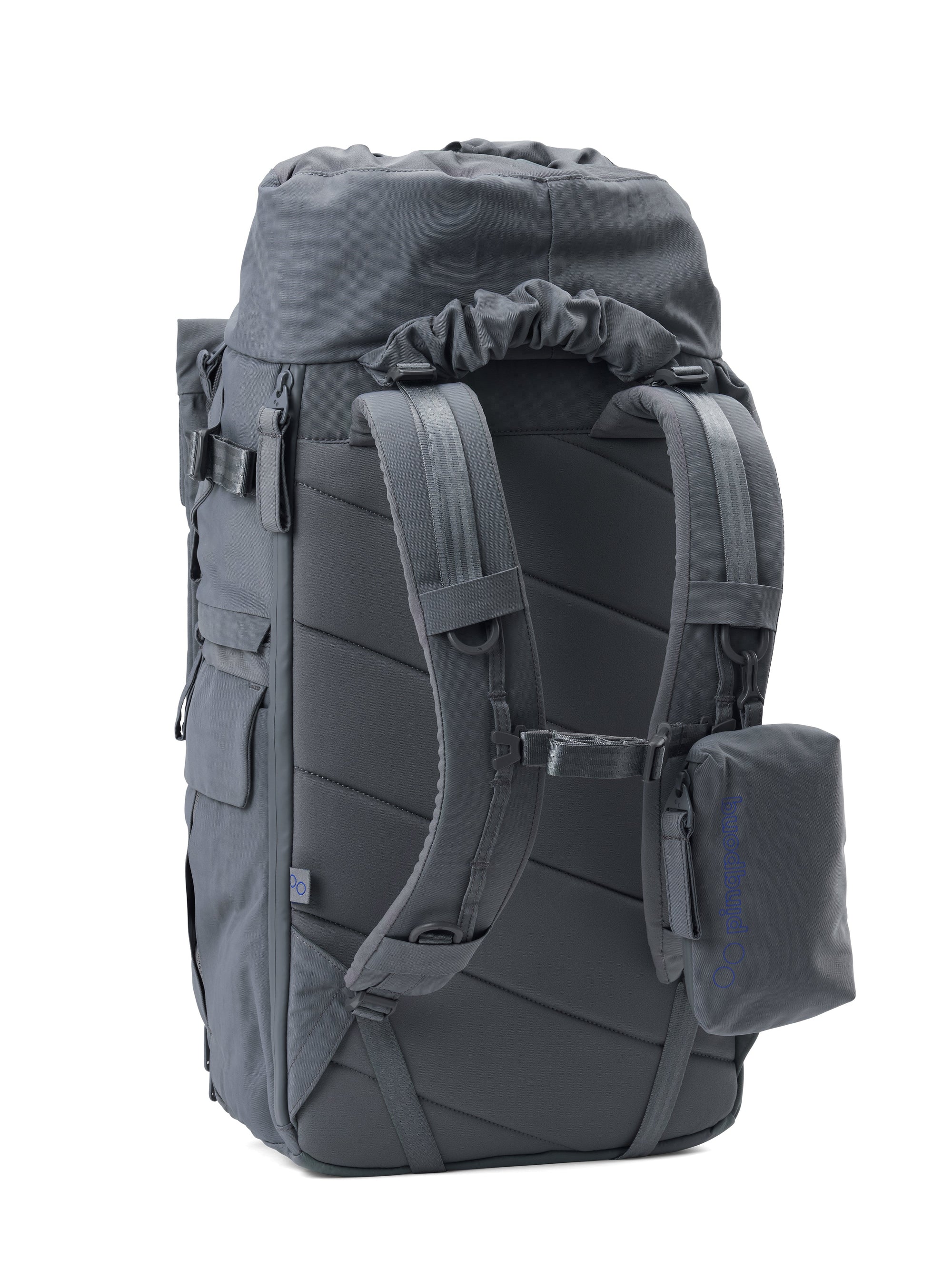 Blok Large Backpack crinkle grey pinqponq
