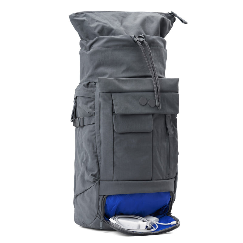 Blok Large Backpack crinkle grey pinqponq