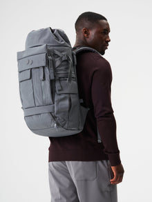 Blok Large Backpack crinkle grey pinqponq