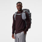 Blok Large Backpack crinkle grey pinqponq