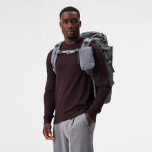 Blok Large Backpack crinkle grey pinqponq