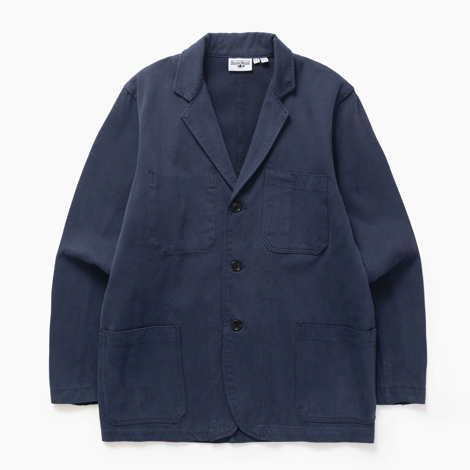Moleskin Server Suit Jacket dark navy Service Works