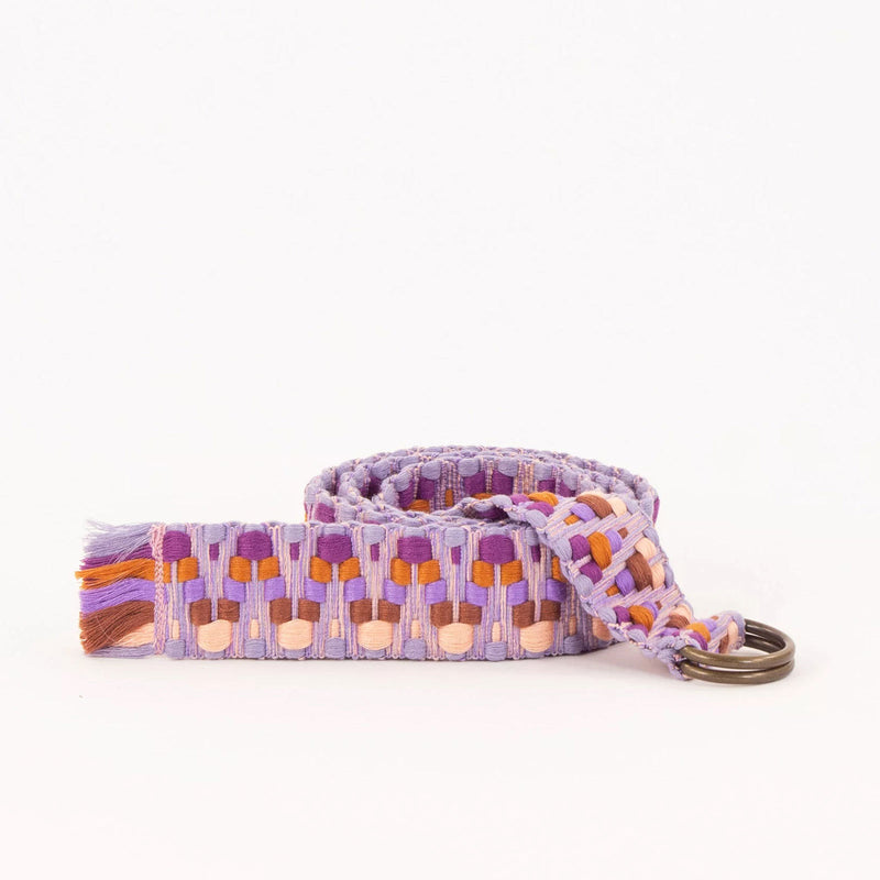 Lounea Belt purple tan