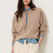 Vizzanova High Neck Jumper fossil Sessùn