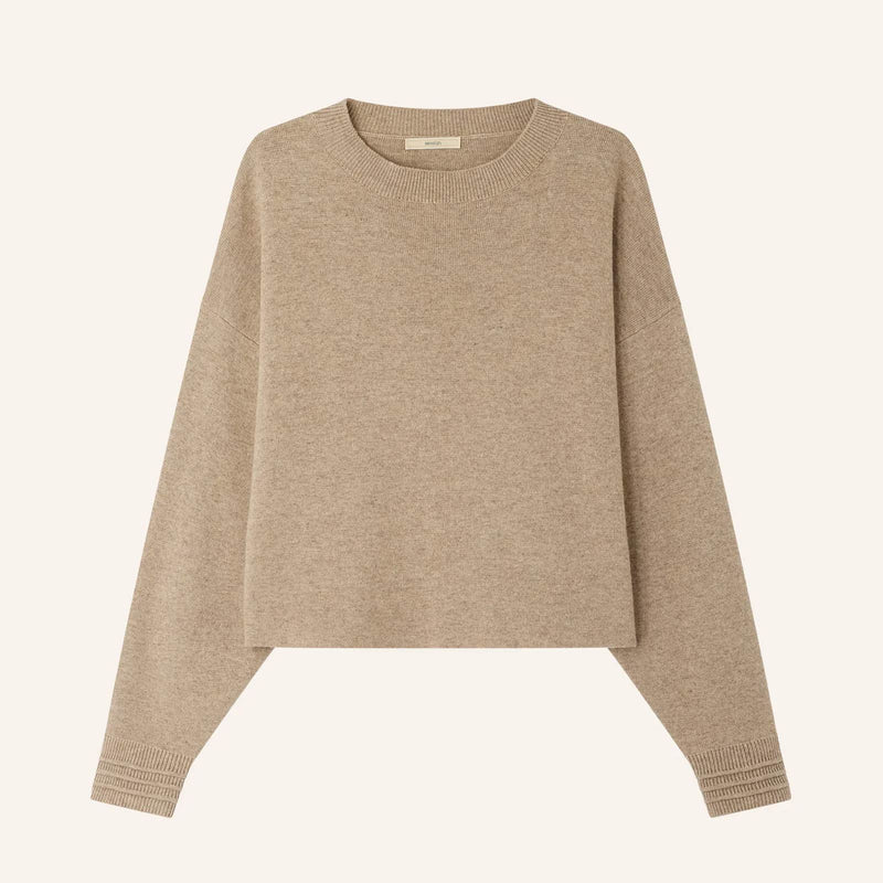 Vizzanova High Neck Jumper fossil Sessùn