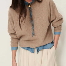 Vizzanova High Neck Jumper fossil Sessùn