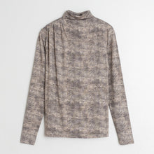 Allover Print Longsleeve carbon INDI&COLD