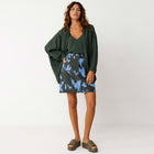 Aras Cardigan bottle green SKFK