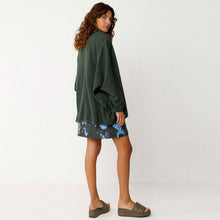 Aras Cardigan bottle green SKFK
