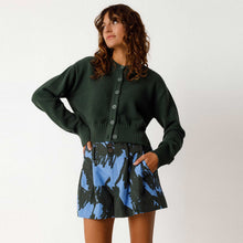 Belene Cardigan bottle green SKFK