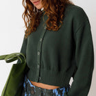 Belene Cardigan bottle green SKFK