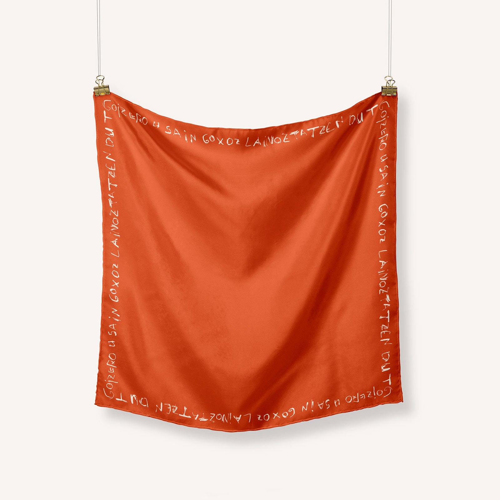 Hizkiak Scarf orange SKFK