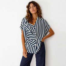Kaua Shirt blue stripes SKFK