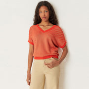 Kloe Sweater multicolour red