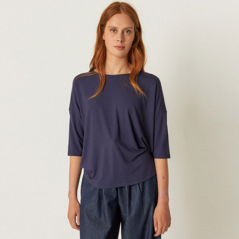 Zur-3 Tee navy violet