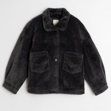 Faux Fur Jacket antracita INDI&COLD