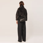 Faux Fur Jacket antracita INDI&COLD