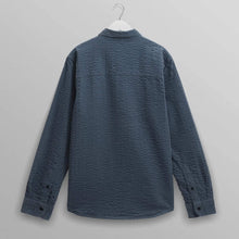 Shelly Shirt Seersucker Cord blue Wax London