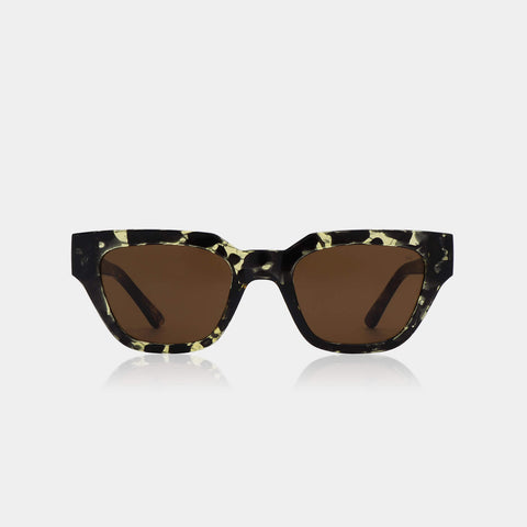Kaws Sunglasses black/yellow tortoise