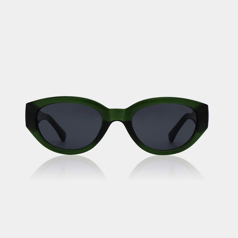 Winnie Sunglasses dark green transparent