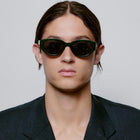 Winnie Sunglasses dark green transparent