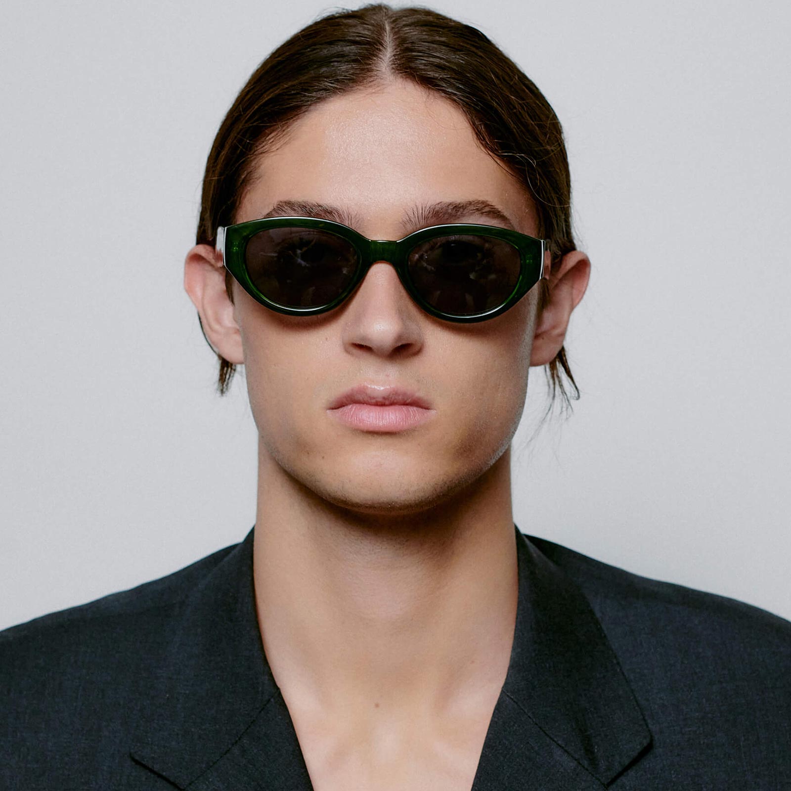 Winnie Sunglasses dark green transparent