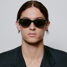 Winnie Sunglasses dark green transparent