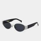 Bella Sunglasses silver black A. Kjaerbede